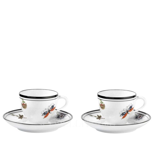 richard ginori arcadia set of 2 coffee cups