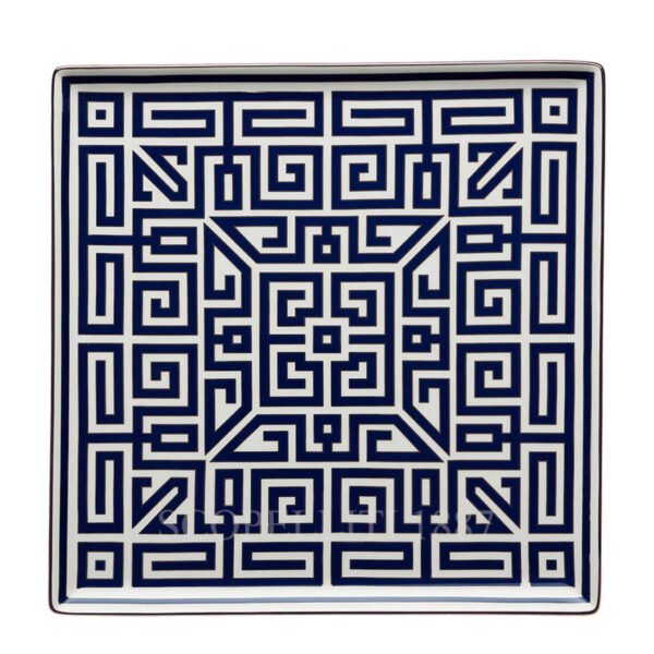 ginori labirinto blue vide poche squared plate