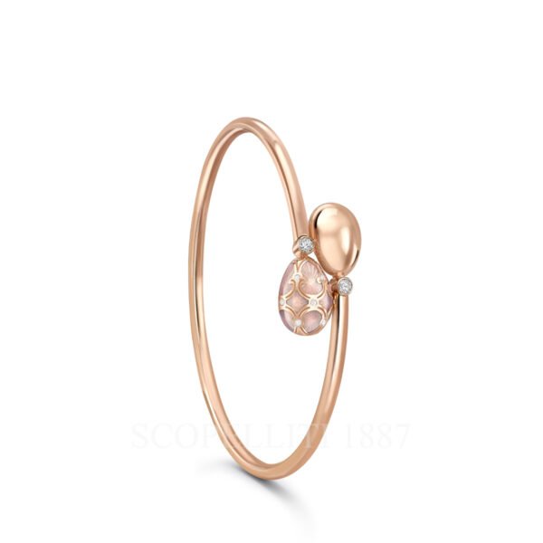 faberge heritage pink crossover bangle