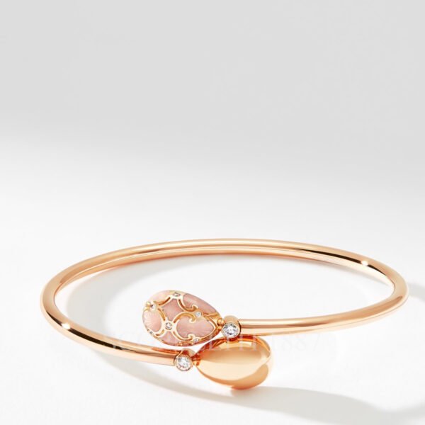 faberge heritage pink crossover bangle