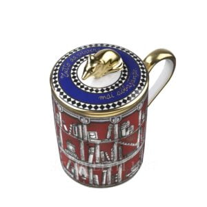 ginori totem rat mug with lid customizable