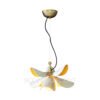Lladró Blossom Hanging Lamp White and Gold