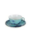 Ginori 1735 Tea Cup and Saucer Oriente Italiano Iris