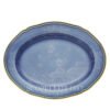 Ginori 1735 Oval Platter Large Oriente Italiano Pervinca