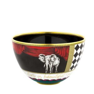 ginori totem elephant high bowl customizable