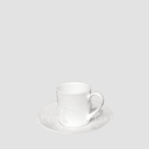 taitu espresso cup with saucer bianco e bianco