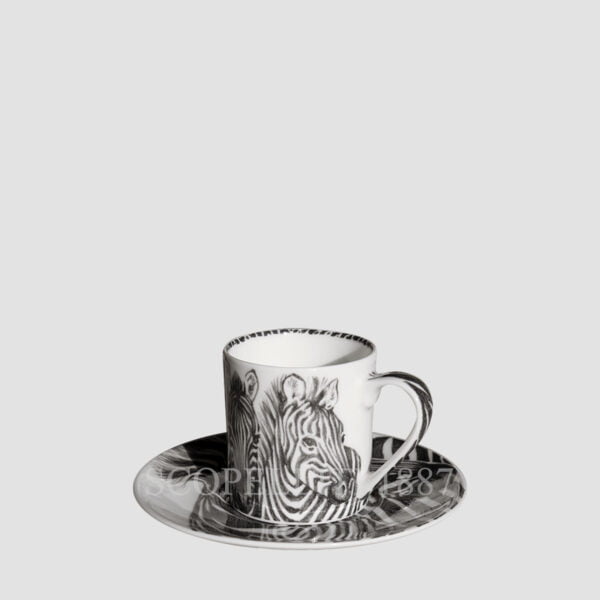 taitu espresso cup with saucer wild spiritset zebra