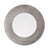 Bernardaud Dinner Plate Twist Platinum