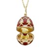 Fabergé Egg Pendant Year Of The Dog with Necklace Heritage