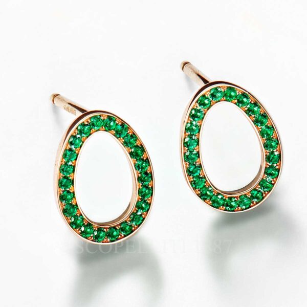 faberge sasha colours of love green earrings