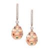 Fabergé 18kt Rose Gold Gemstone Drop Earrings