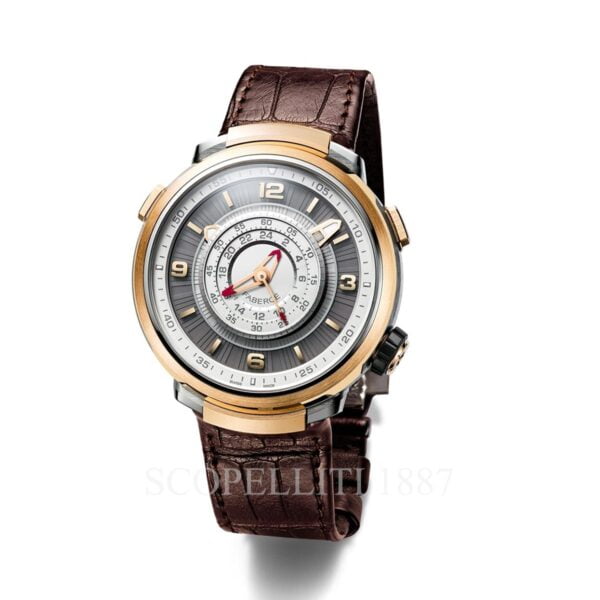 faberge visionnaire chronograph rose gold watch