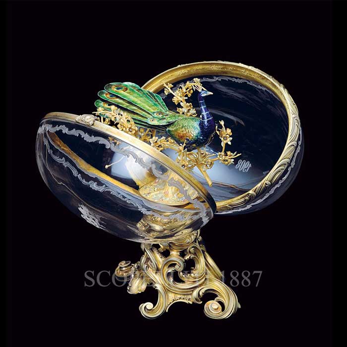 the peacock egg faberge