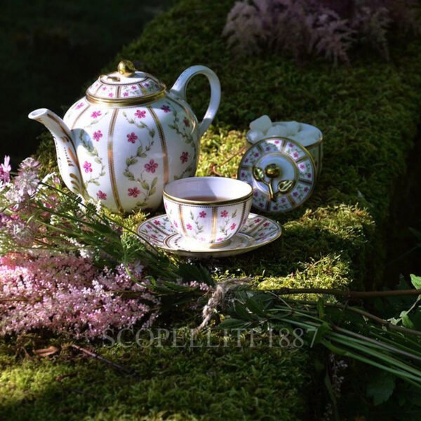 bernardaud roseraie tea collection