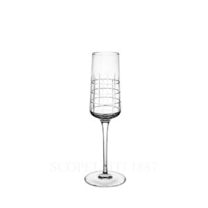 christofle glassware graphik champagne flute