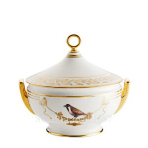 ginori voliere oval tureen with cover