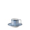 Swarovski Espresso Cup With Saucer Signum Blue