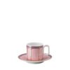 Swarovski Espresso Cup With Saucer Signum Pink
