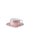 Swarovski Tea Cup With Saucer Signum Pink
