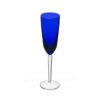 Saint Louis Oxymore Dark-Blue Champagne Flute
