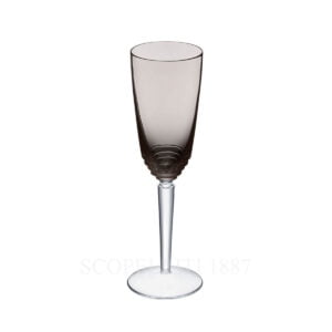 saint louis oxymore champagne flute flannel grey
