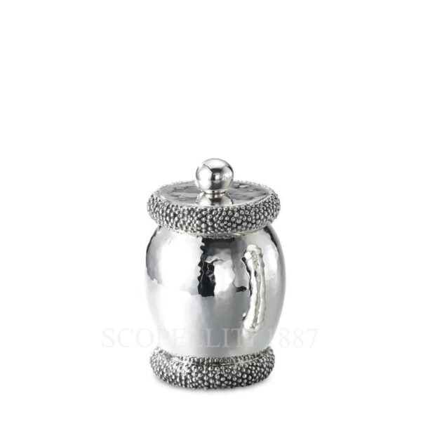 buccellati caviar salt shaker silver