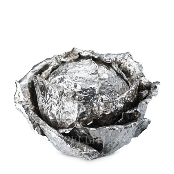 buccellati silver cabbage centerpiece