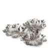 Buccellati 3 Geranium Leaves Centerpiece Medium Sterling Silver