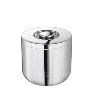 stainless steel insulated ice bucket christofle