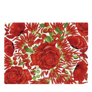 taitu red double face placemat