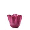 NEW Venini Fazzoletto Vase Magenta Opaline Glossy 700.04 Small