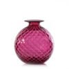 NEW Venini Monofiore Balloton Vase Medium Pink Magenta